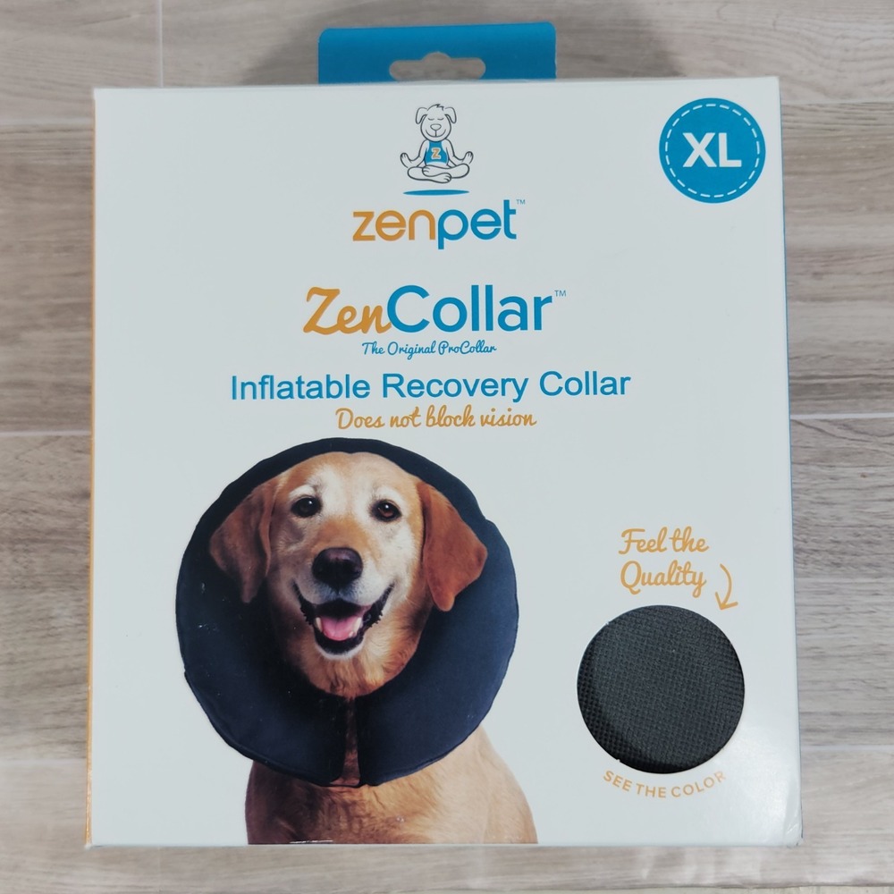 ZenPet Pro-Collar Inflatable Recovery Collar X-Large - 1 count New In Box